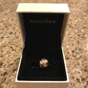 Authentic Pandora Love Me Charm, Mother Of Pearl